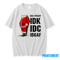 Santa Claus Stuck Between Idk Idc Idgaf Christmas Tshirts Sweater