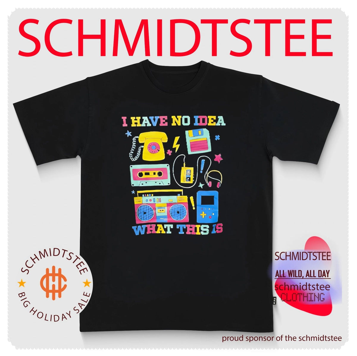 I Have No Idea What This Is Retro 90s Nostalgia shirt