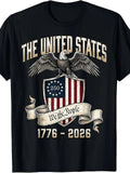 USA 250 Years We The People 1776-2026 Patriotic Anniversary T-Shirt
