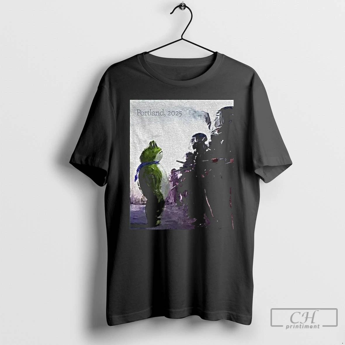 Classic I Stand With Frog Portland Resist Frog T Shirts