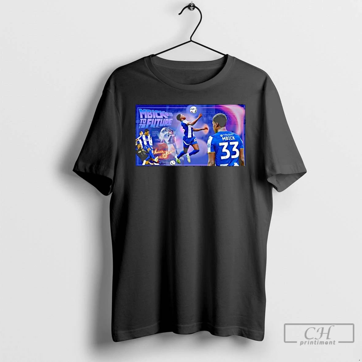 Classic Micah Mbick 33 Back To The Future In Colchester United T Shirts