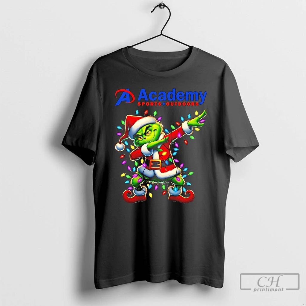 Classic Academy X Grinch Dabbing Christmas 2025 T Shirts