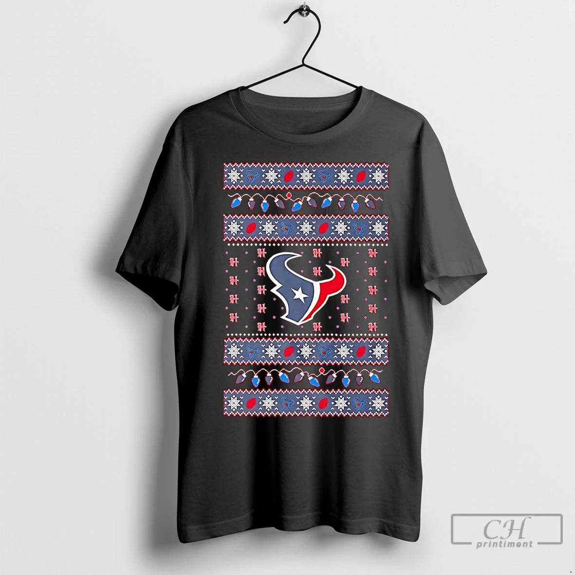 Premium Houston Texans Ugly Christmas Light