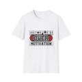 Discipline Over Motivation T-Shirt | Fitness Barbell Gym Tee