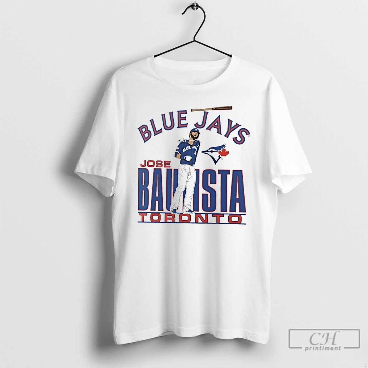 Premium Jose Bautista Toronto Blue Jays Cooperstown Player T Shirts