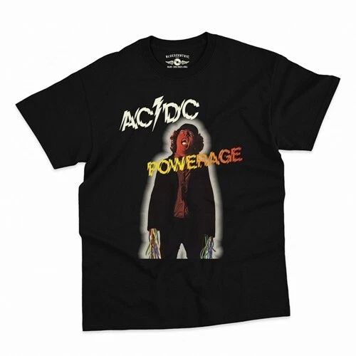 AC/DC Powerage Album Cover T-Shirt