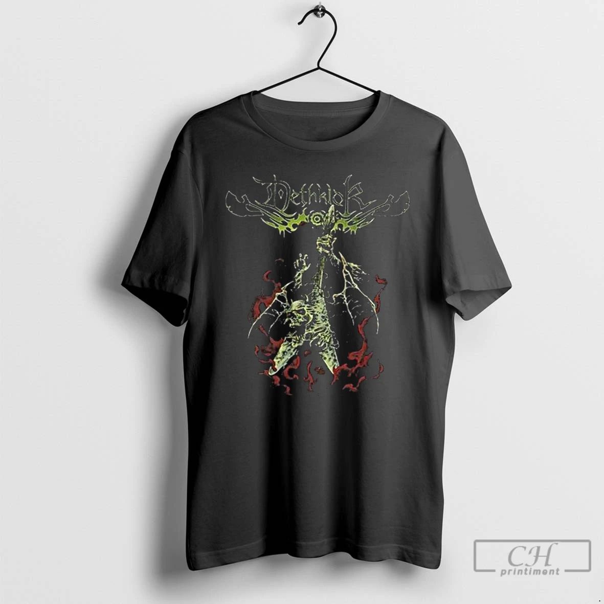Classic Dethklok Toki Cartoon Band Long Sleve T Shirts