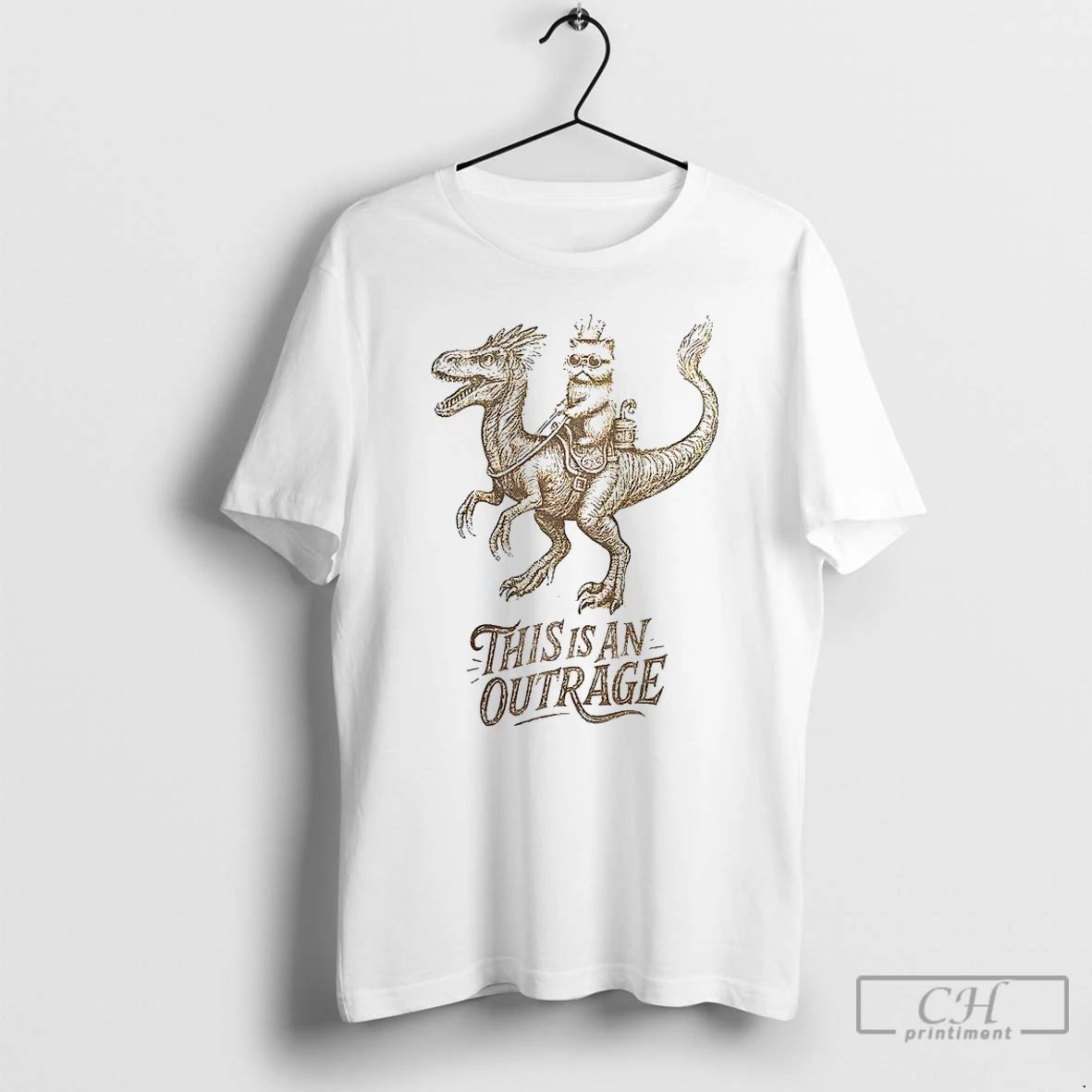 Classic Donut And Mongo Dungeon This Is An Outrage T Shirts