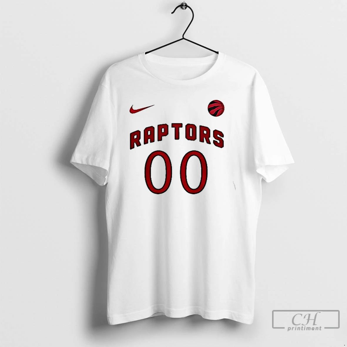 Classic Toronto Raptors Rage Hand Draw Mascot T Shirts