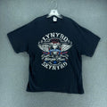 Lynyrd Skynyrd Shirt Mens XL Black Simple Man Tour 2012 Concert Graphic T-Shirt