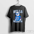 Classic Cat Lovers Bills Meowfia Funny Football T Shirts