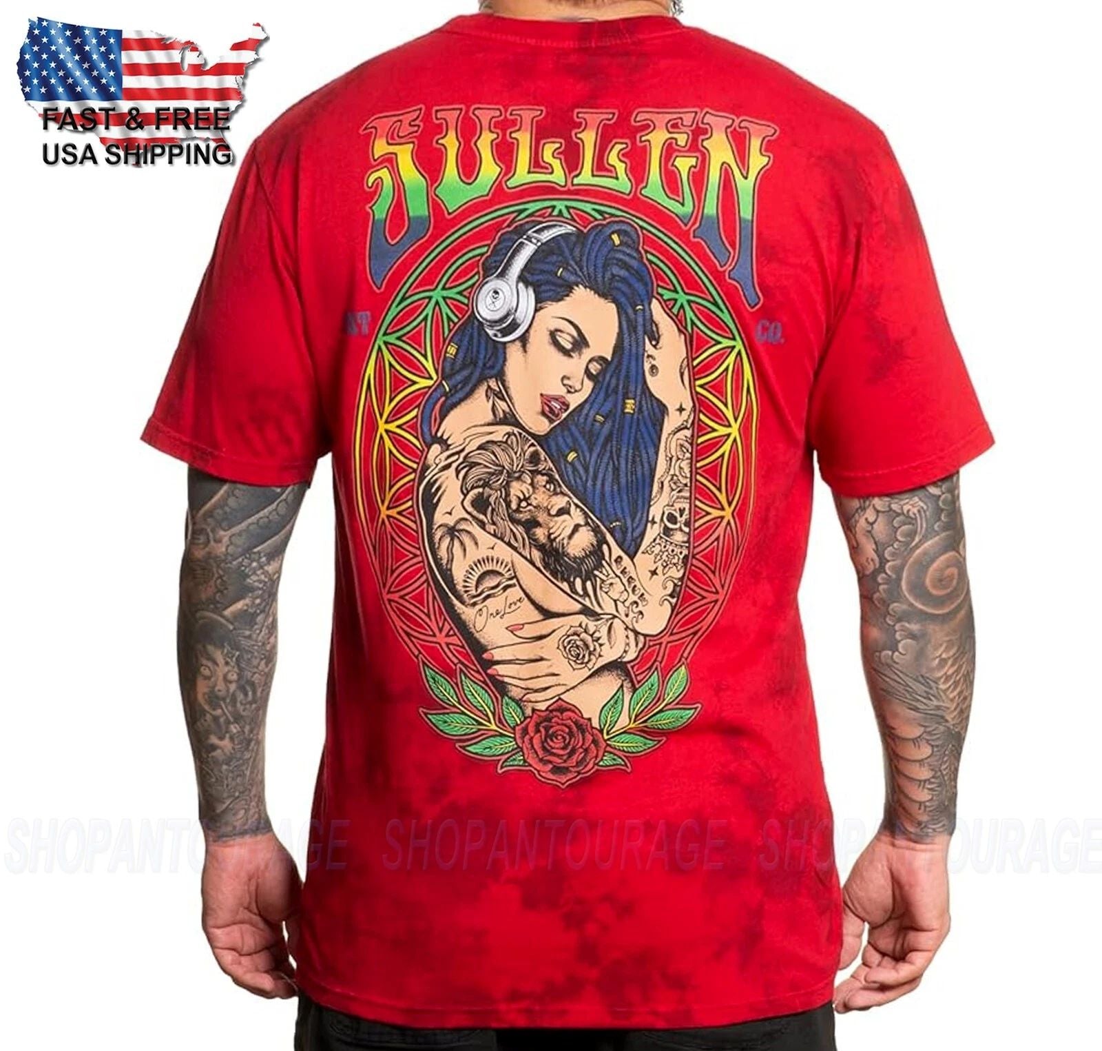 Sullen Art Collective One Love Premium Fit SCM5848 Short Sleeve Men`s T-shirt