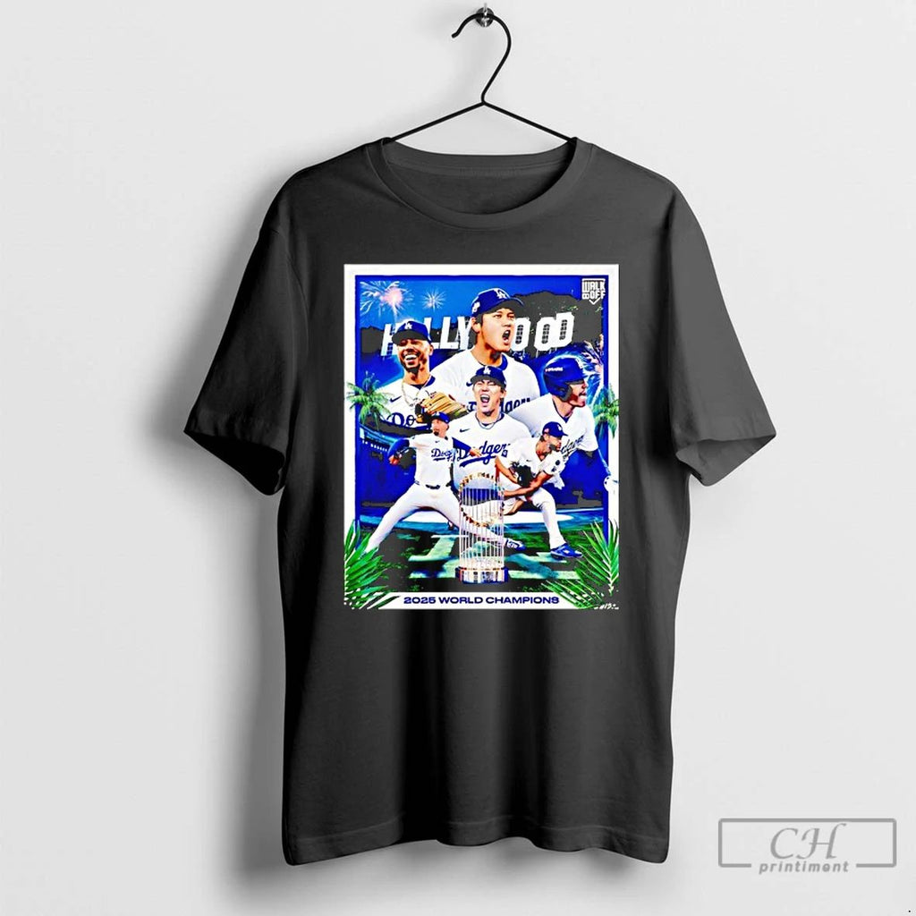 Classic Los Angeles Dodgers World Series Champions 2025 Vintage T Shirts