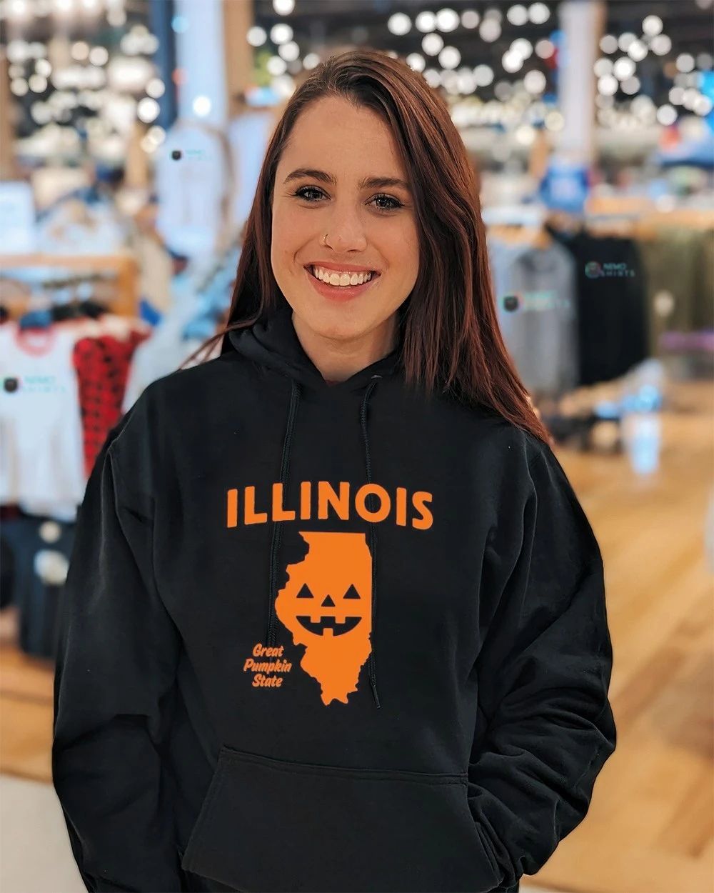 Illinois Great Pumpkin State Halloween shirt