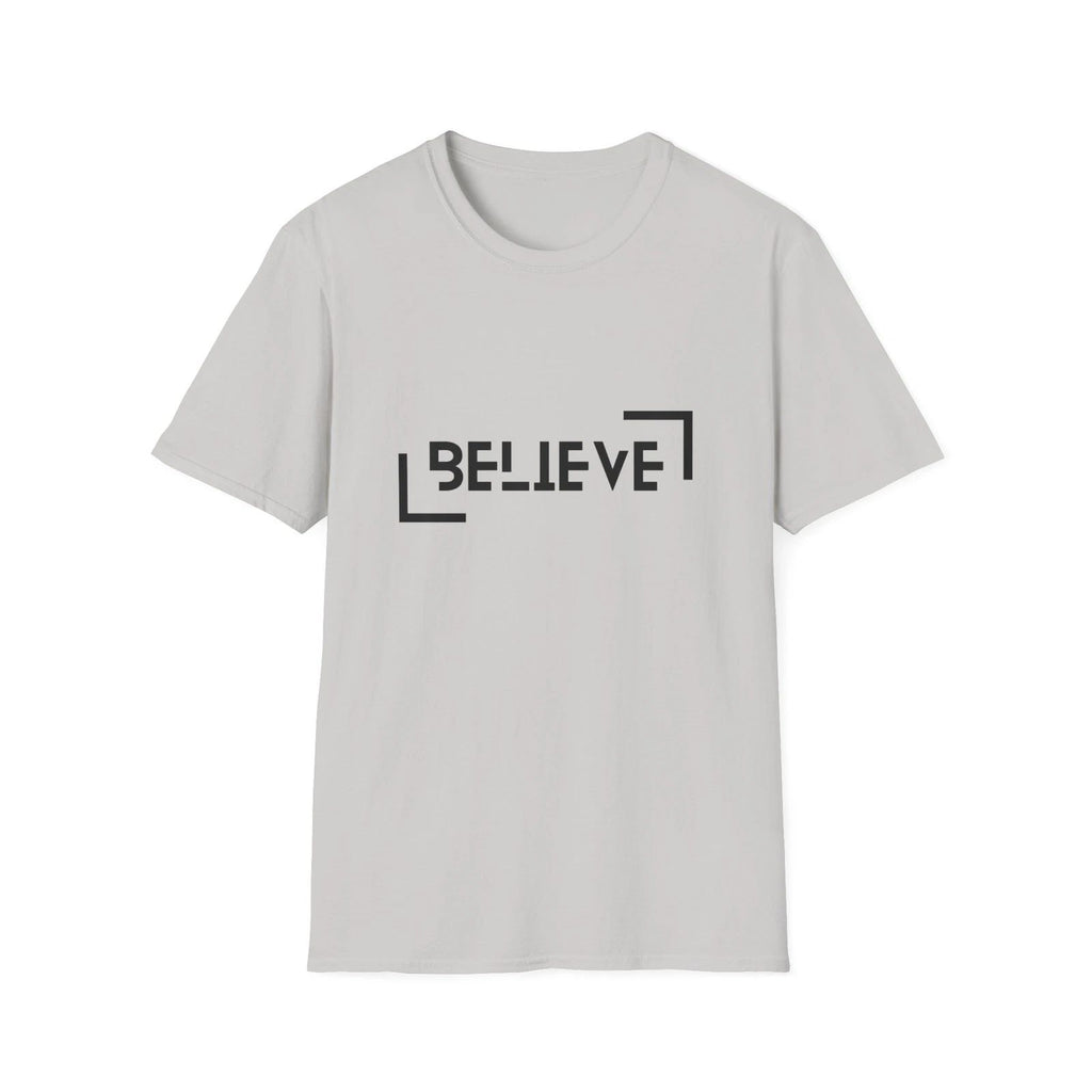 Motivational Unisex T-Shirt (BELIEVE) 100% Cotton