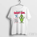 Premium Grinch Middle Finger Never Argue With A Short Girl Who Has An A In