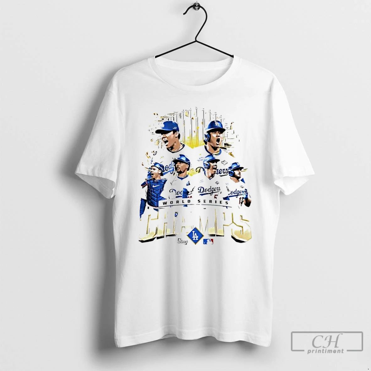 Premium Los Angeles Dodgers 2025 World Series Champs Graphic T Shirts