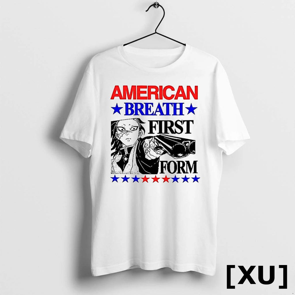 American Breath First Form Comic Tshirts Sweater