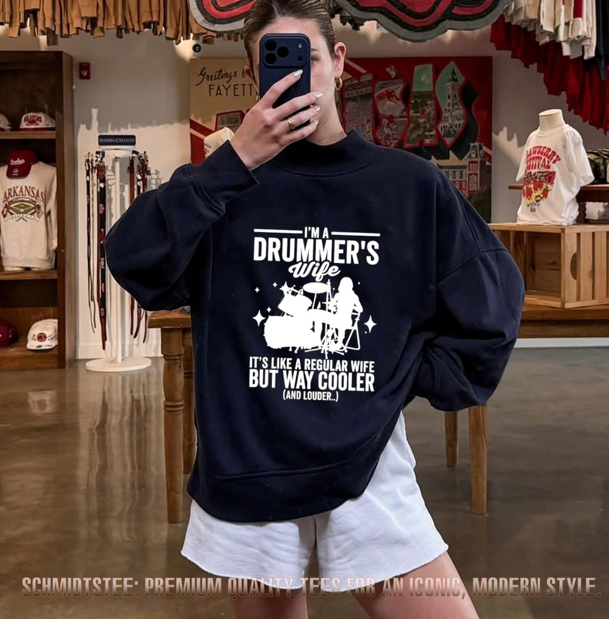 I’m a Drummer’s Wife It’s Like a Regular Wife but Way Cooler and Louder shirt