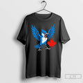 Classic Toronto Blue Jays Canadian Blue Jay Bird Red Maple Leaf Logo T Shirts