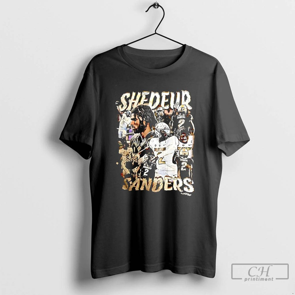 Classic Sheduer Sanders Colorado Buffaloes Graphic T Shirts