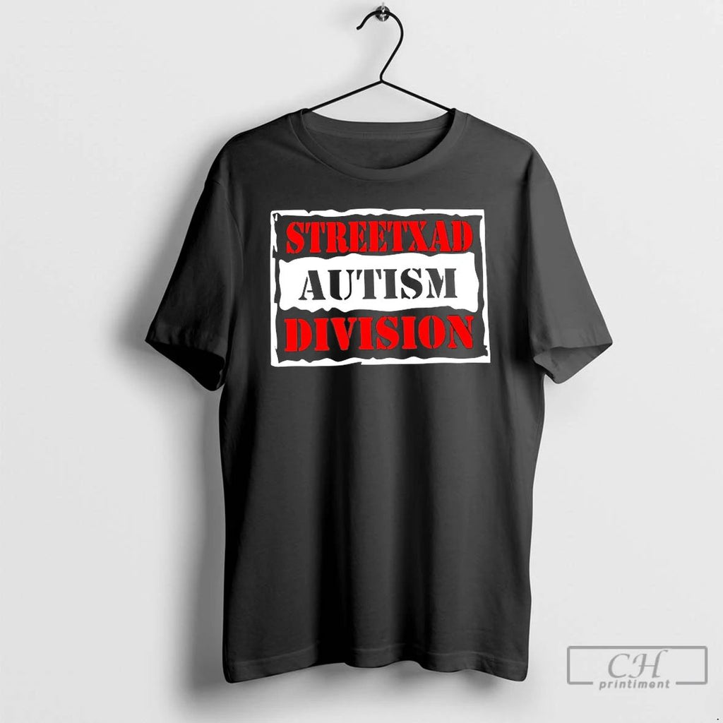 Premium Streetxad Autism Division T Shirts
