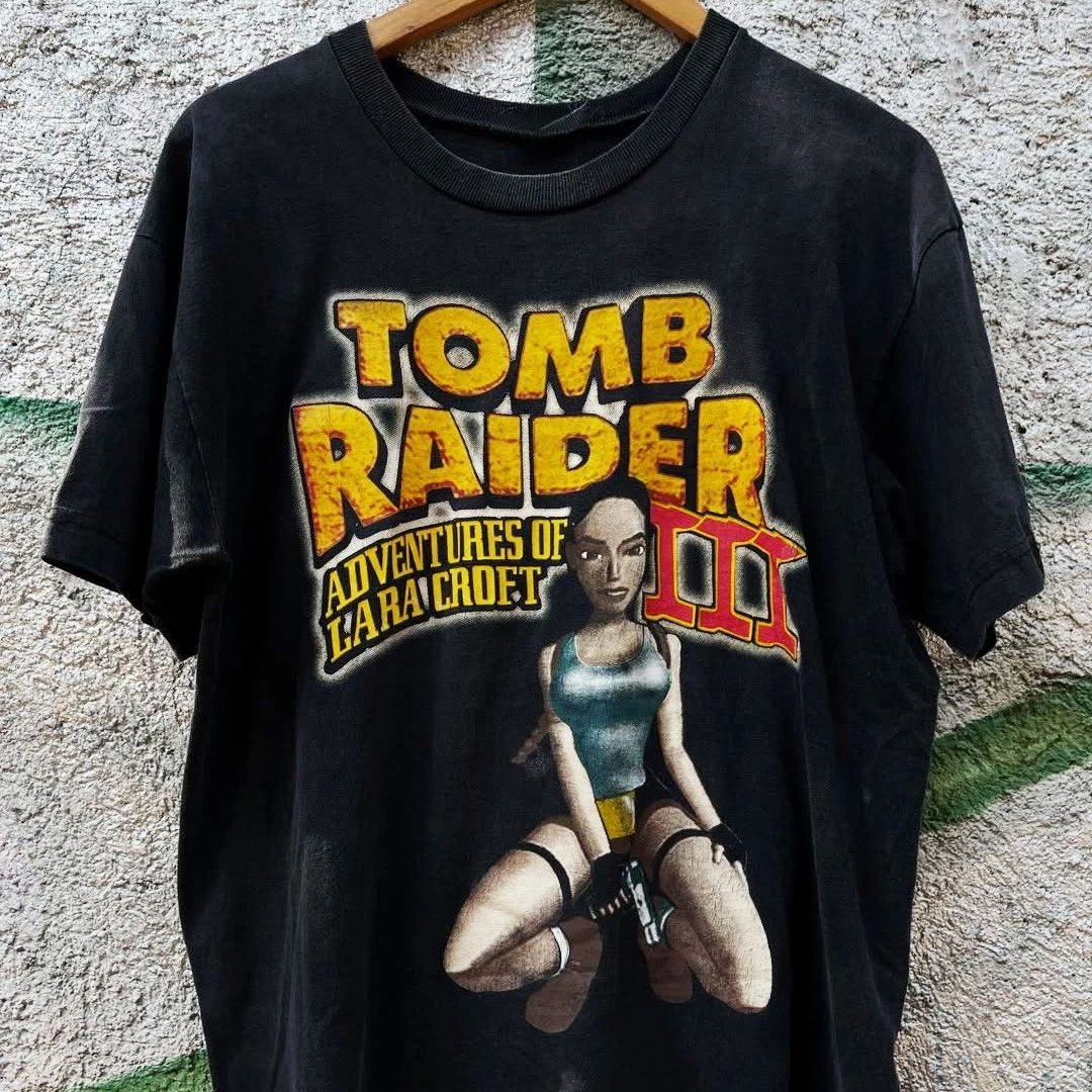1998 video game Tomb Raider 3 T-Shirt S-5XL
