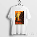 Classic Resist Portland Frog Protest Anti Fascism Fuck Ice No Kings Day Vintage T Shirts