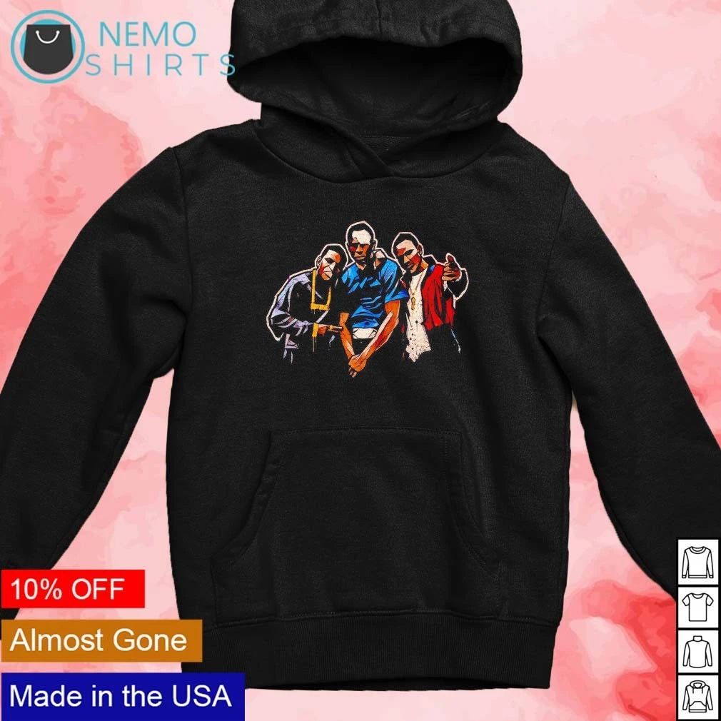 Paid in Full Movie Characters Ace Mitch and Rico shirt