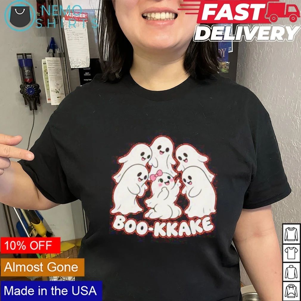 Boo-kkake Ghost Halloween spooky ghosts shirt