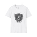Valkyrie Winged Goddess T-Shirt | Norse Warrior Helmet Illustration