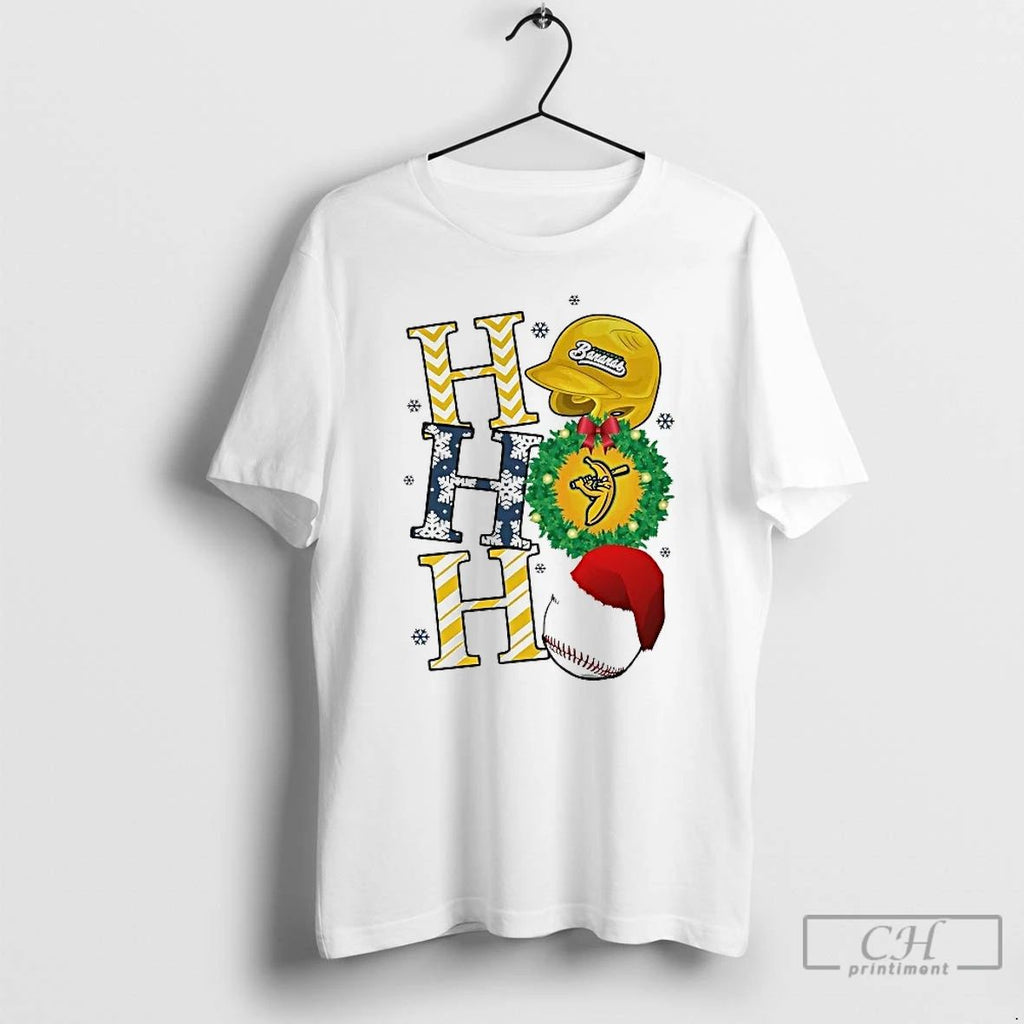 Classic Savannah Bananas Ho Ho Ho Christmas T Shirts