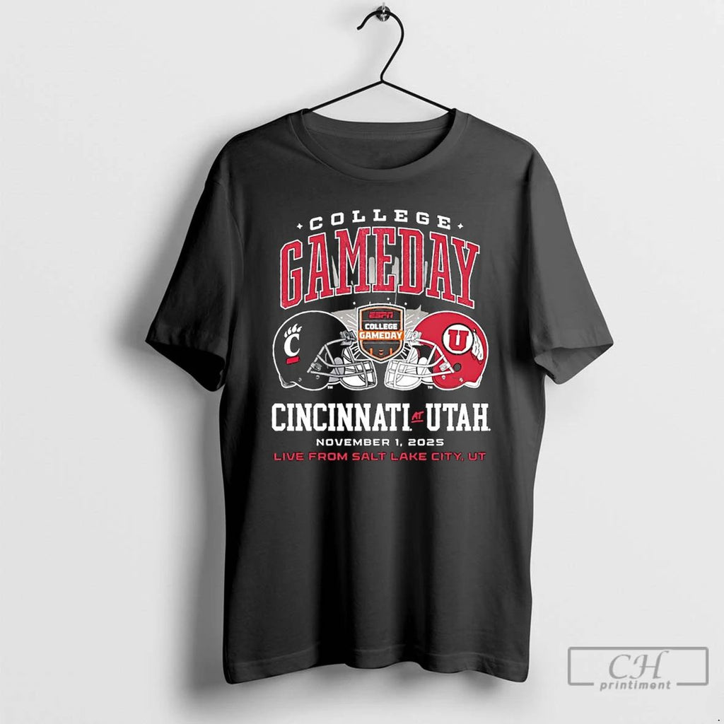Classic College Gameday Cincinnati Bearcats Vs Utah Utes November 1st 2025 Live From Salt Lake