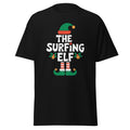 The Surfing Elf T-Shirt Xmas Santa Claus Funny Christmas Shirt