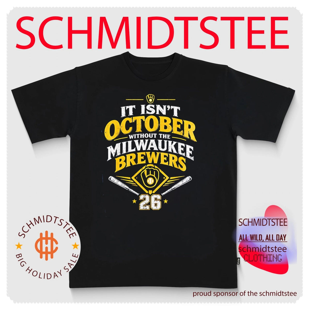 Brewers Clinched Postseason 2026 Clinched It Isn’t October Without The Brewers Shirt