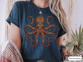 Octopus Boho Style Graphic Comfort Tee