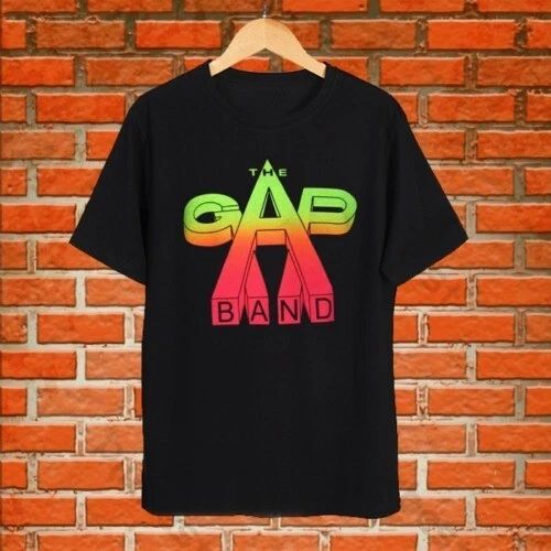 The Gap Band Tee  Cotton Black Color T Shirt Unisex K1054
