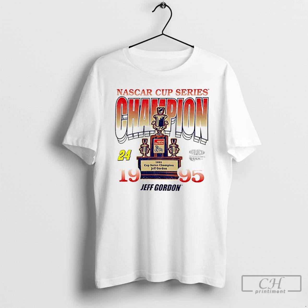 Classic Nascar Cup Series Champion Race Day Foundation 1995 Trophy T Shirts