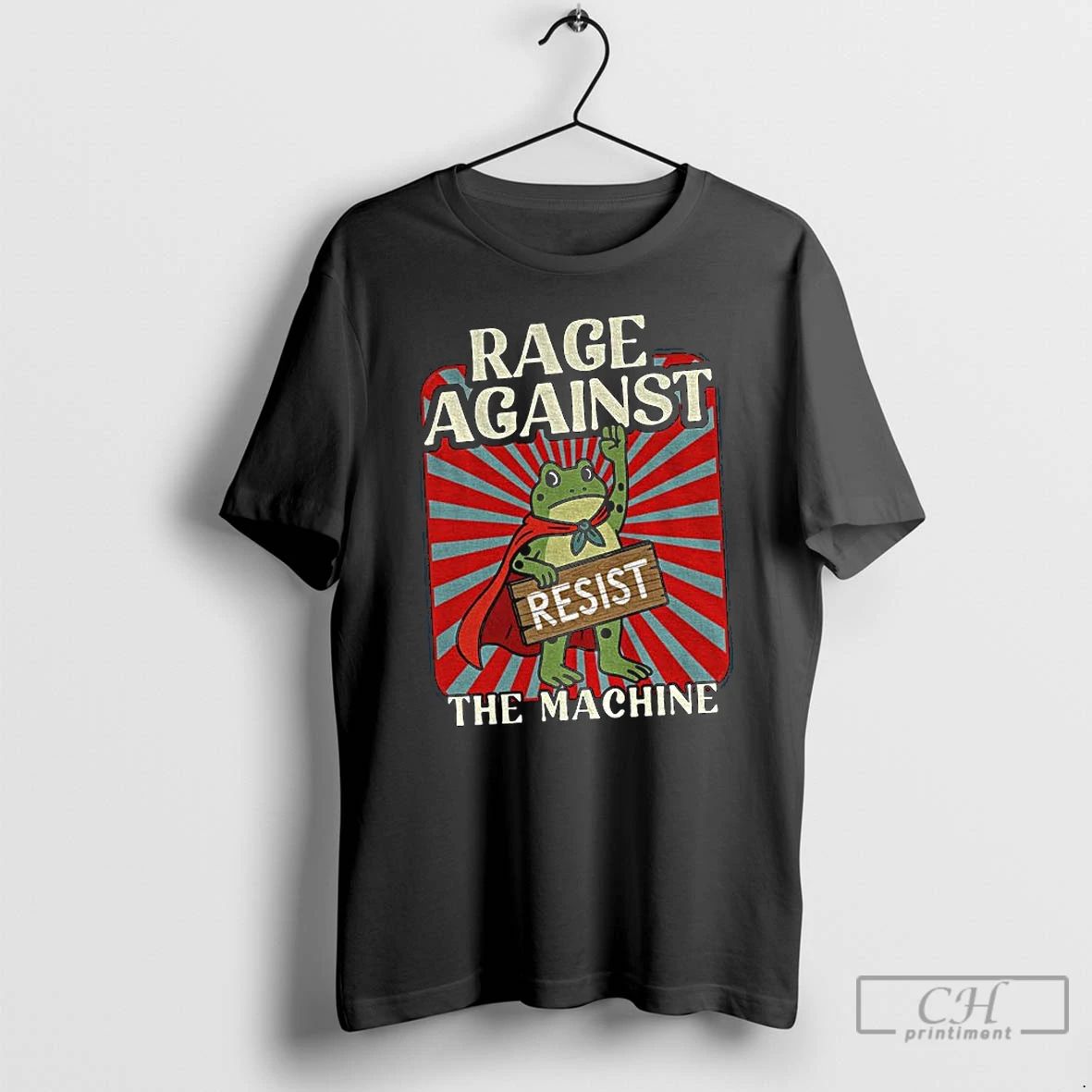 Premium Frogs Portland Resist Rage Against The Machine Meme T Shirts