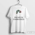 Premium Worm Eat The Rich Premium Embroidered Anti Capitalist