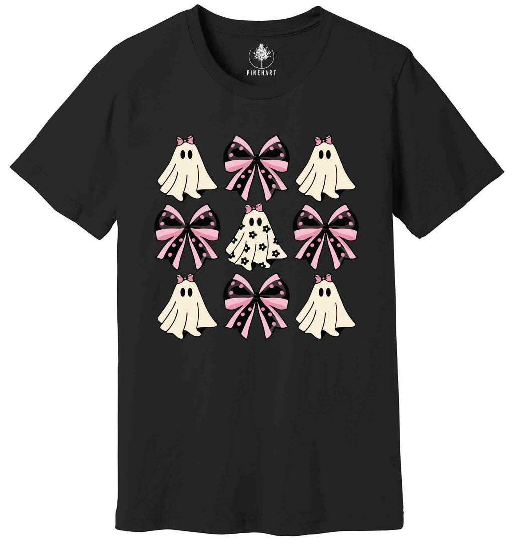 Retro Halloween Shirt, Coquette Halloween Shirt, Cute Ghost Shirt