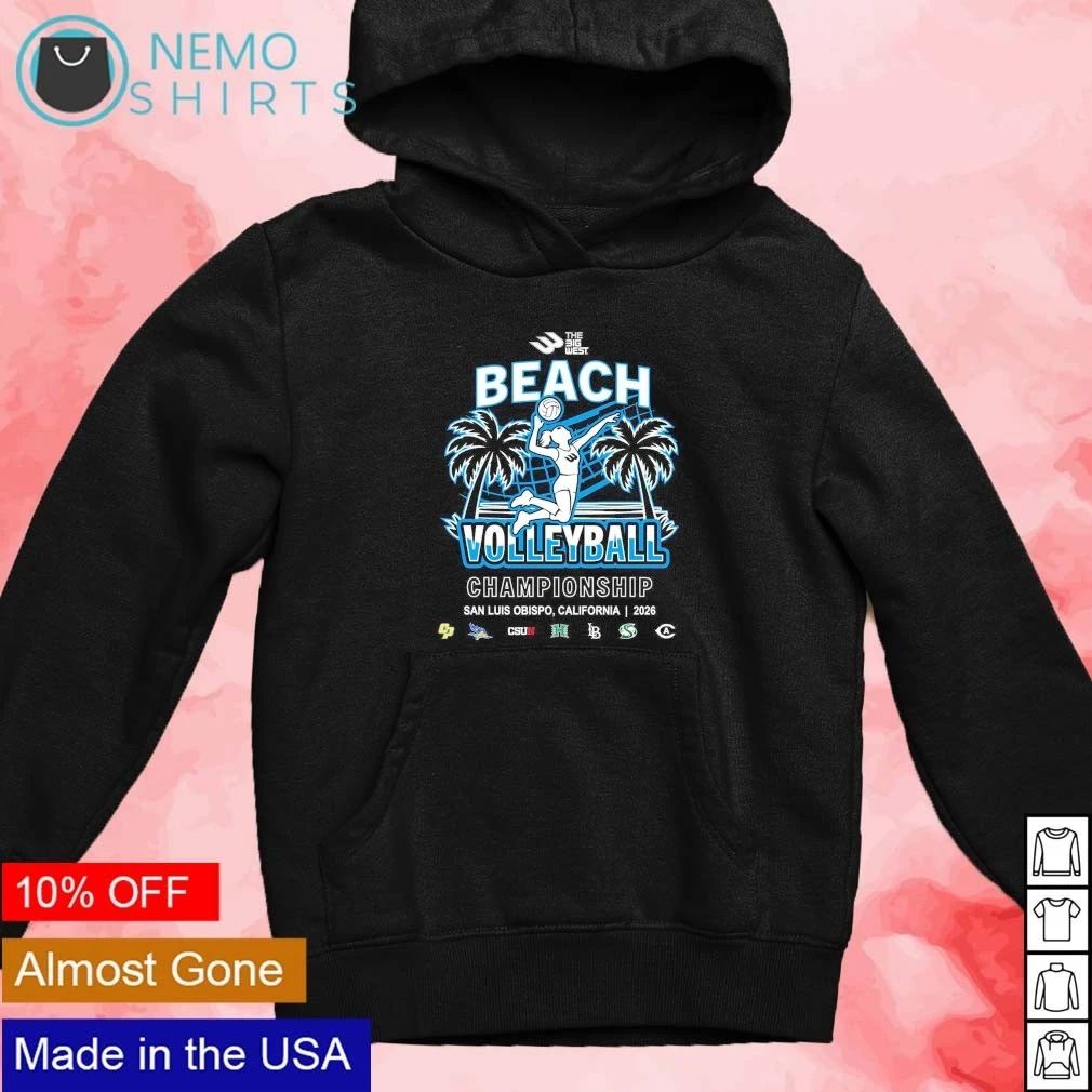 The Big West Beach Volleyball Championship San Luis Obispo 2026 shirt
