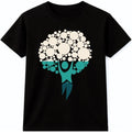 Yoga Tree Pose T Shirt Human Tree Silhouette Nature Life Concept Graphic Tee