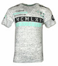 AMERICAN FIGHTER Mens T-Shirt RICHMOND STUD Athletic Biker Gym Blue S-3XL 5A