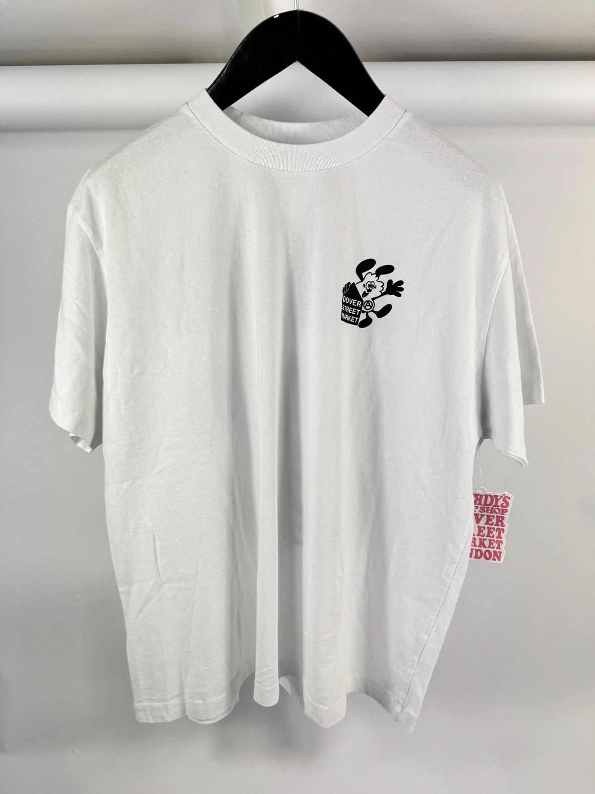 Dover Street Market x Verdy Logo Print T-Shirt Size: XL