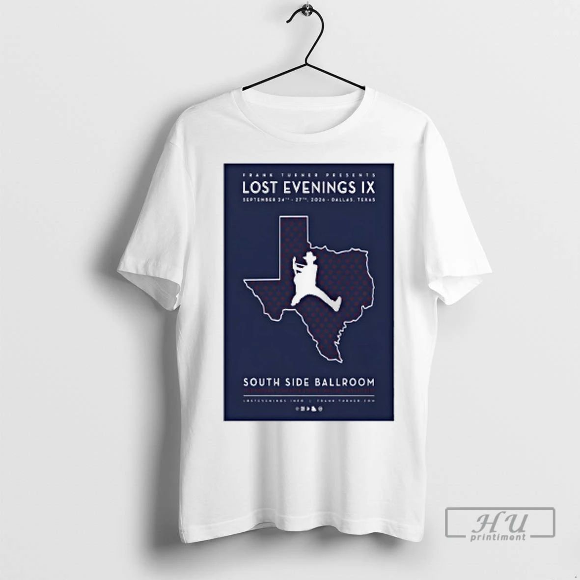 Officials Lost Evenings Ix Fall Tour 2026 Dallas Tx South Side Ballroom T Shirt