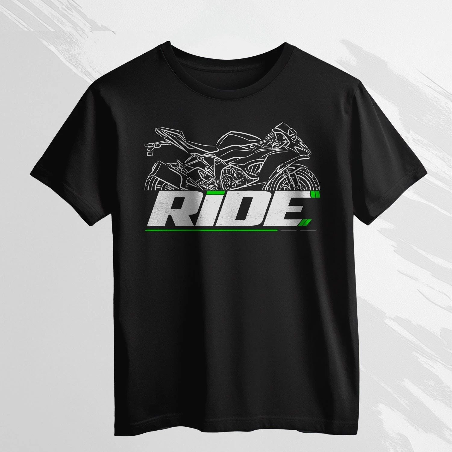 T-shirts for Kawasaki Ninja ZX-6R 1995-2025 fans, Motorcycle Tee