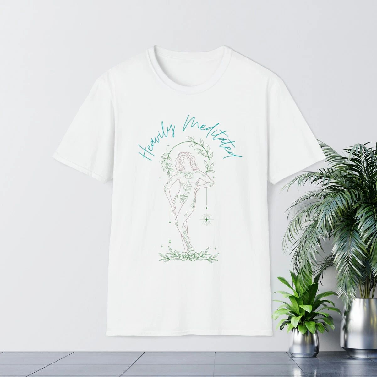 Gentle Bohemian Meditation Lifestyle Shirt - Mindful Yoga Clothing - Peaceful