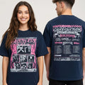 Dark Hip Hop Concert Tour 2026 Style T Shirt Urban Rap Streetwear Graphic Tee