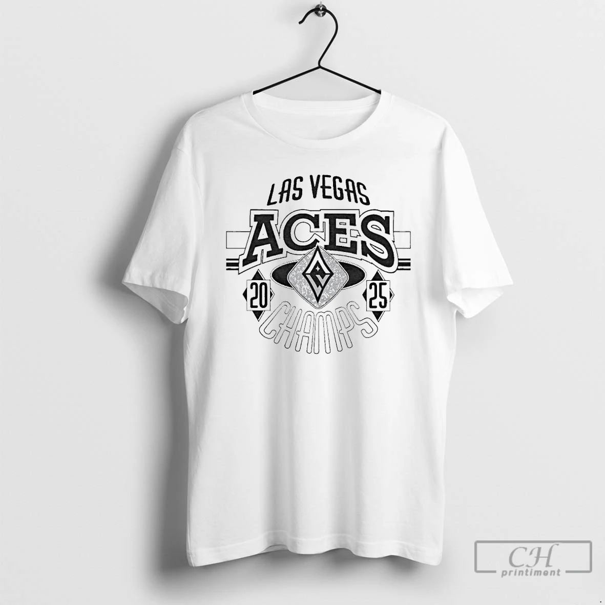Classic Las Vegas Aces 2025 Wnba Champs Retro Ornaments T Shirts